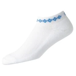 FootJoy ProDry Sportlet Argyle Womens No Show Golf Socks -Footjoy 17742 WHITELTBLUE e5b2e16e 96e9 4150 ab26 88306fdf4742