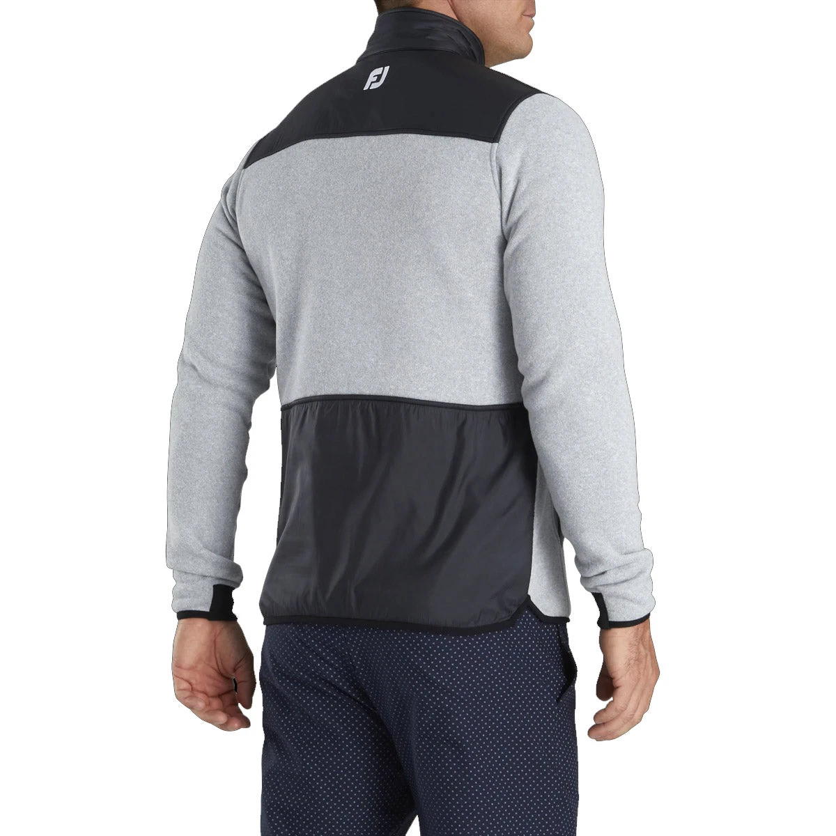 FootJoy Sweater Fleece Mens Golf 1/2 Zip 2 FootJoy Sweater Fleece Mens Golf 1/2 Zip - Image 2