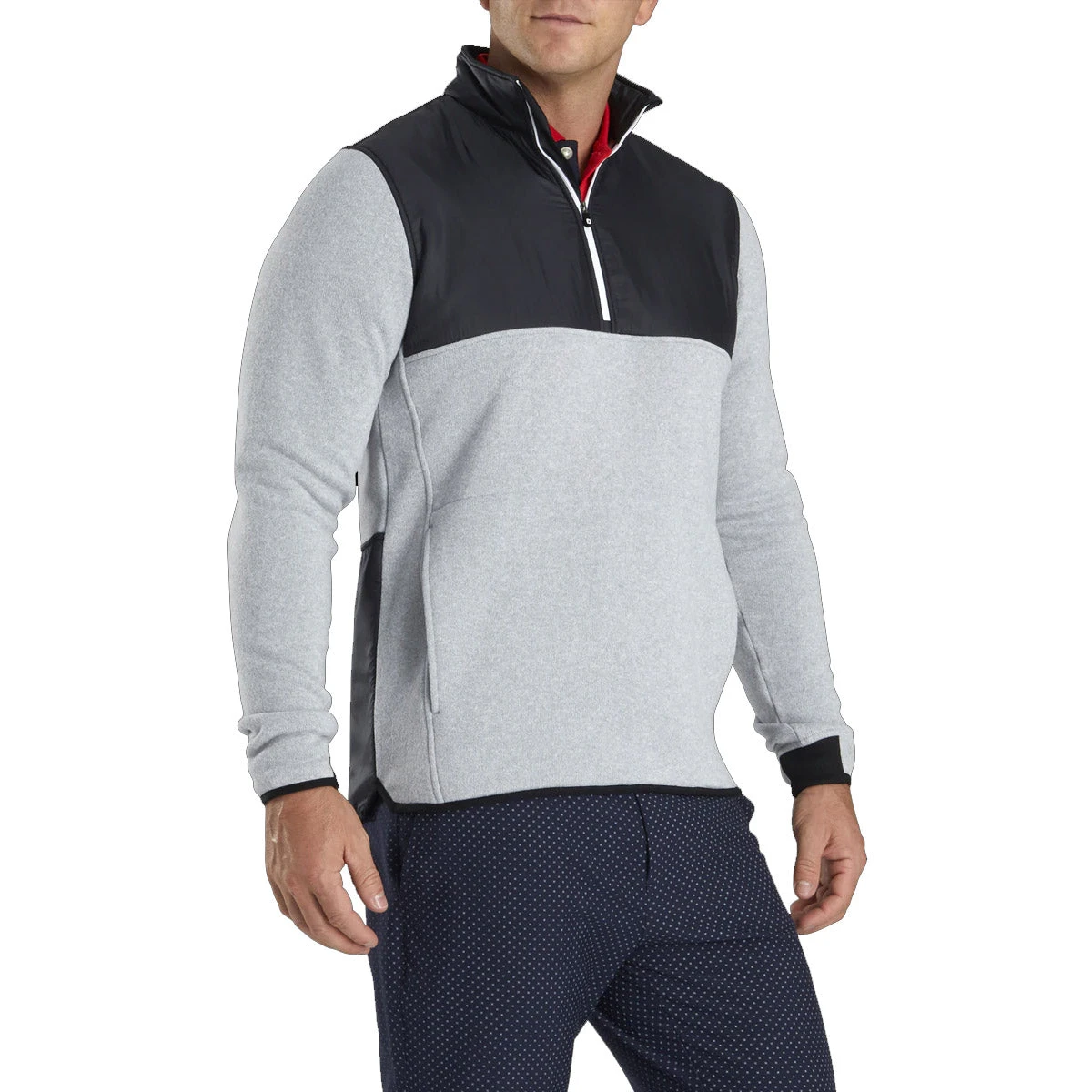 FootJoy Sweater Fleece Mens Golf 1/2 Zip 1 FootJoy Sweater Fleece Mens Golf 1/2 Zip