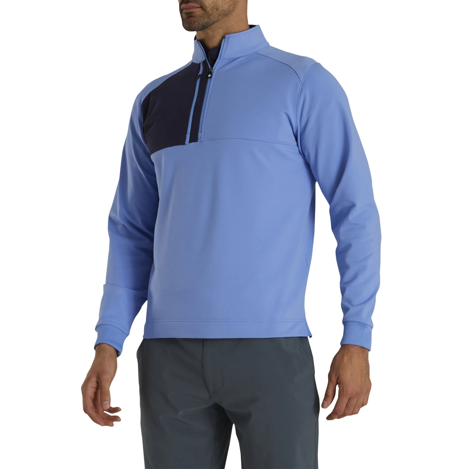 FootJoy Pique Sport Mid Layer Mens Golf 1/2 Zip 1 FootJoy Pique Sport Mid Layer Mens Golf 1/2 Zip