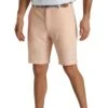 FootJoy Southern Living Performance Seersucker Peach Mens Golf Shorts