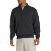 FootJoy Foot Joy Lined Performance Merino Heather Charcoal Men Golf Sweater