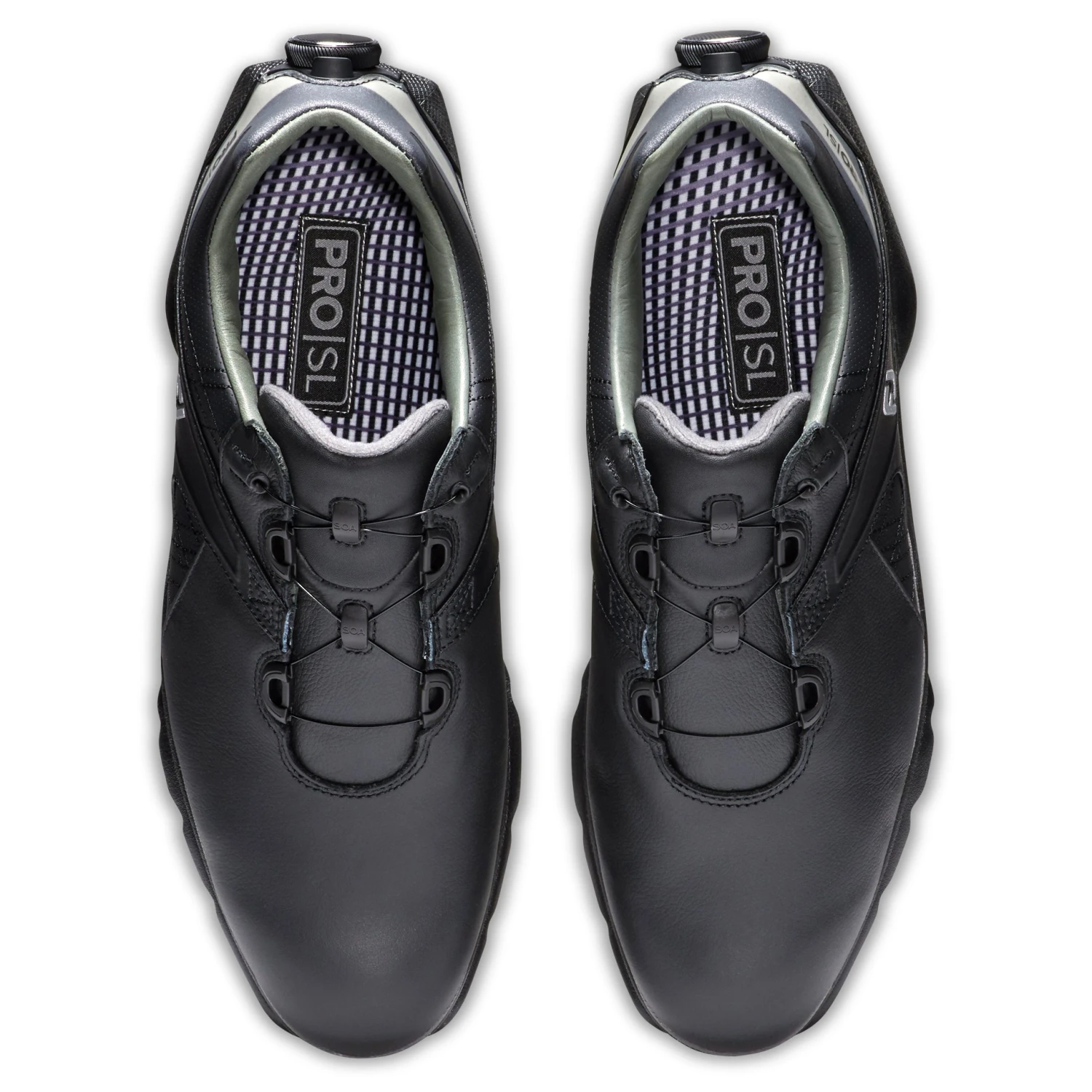 FootJoy Pro SL BOA Black Mens Golf Shoes 2 FootJoy Pro SL BOA Black Mens Golf Shoes - Image 2