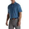 FootJoy Lisle Leaping Dolphins Print Mens Golf Polo