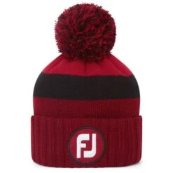 FootJoy FJ Pom Pom Red Black