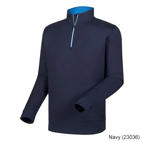 FootJoy Performance Half-Zip Pullover W/Gathered Waist L Navy (23036) 1 FootJoy Performance Half-Zip Pullover W/Gathered Waist L Navy (23036)