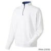 FootJoy Performance Half-Zip Pullover W/Gathered Waist XL White (23039)