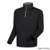 FootJoy Performance Half-Zip Pullover W/Gathered Waist XL Black (23038)