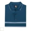 FootJoy Double Band Lisle Knit Collar-Previous Season Style L Ink (29600)