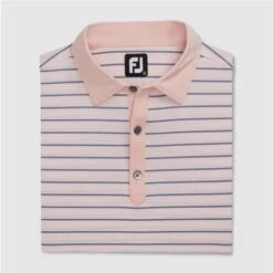 FootJoy Accented Stripe Lisle Self Collar-Previous Season Style L
