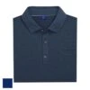 FootJoy Jersey Shirt-Previous Season Style L Ocean Heather (28070)