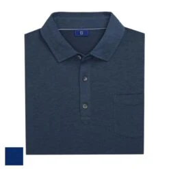 FootJoy Jersey Shirt-Previous Season Style XL Ocean Heather (28070)