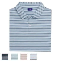 FootJoy Athletic Fit Multi-Stripe Jersey M Navy (28542)