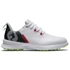 FootJoy Fuel Junior Shoes White - Black - Lime