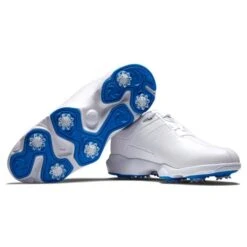 FootJoy Gents Ecomfort Shoes White - Grey -Footjoy P 57702FJGENTSECOMFORTSHOESWHITEGREY 5 L