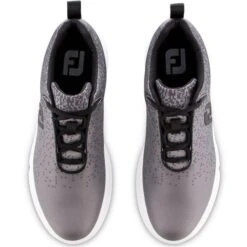 FootJoy FJ Leisure Shoe Medium Fit Black - Charcoal -Footjoy P 92925FJLEISURESHOEMEDFITBLKCHAR 2 L